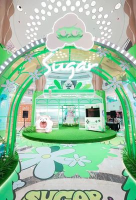 夏日倒計時！「巨型玻璃花房」閃現靜安大悅城，綠色風暴席卷魔都！